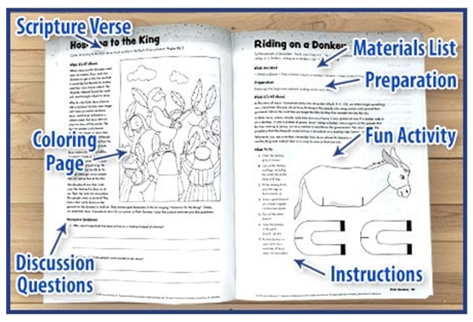 activity book layout